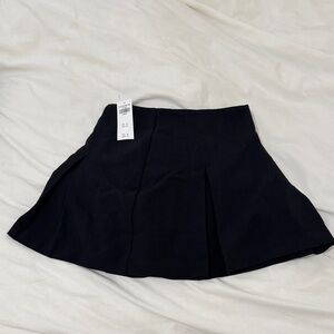 Abercrombie & Fitch Black Pleated Skirt